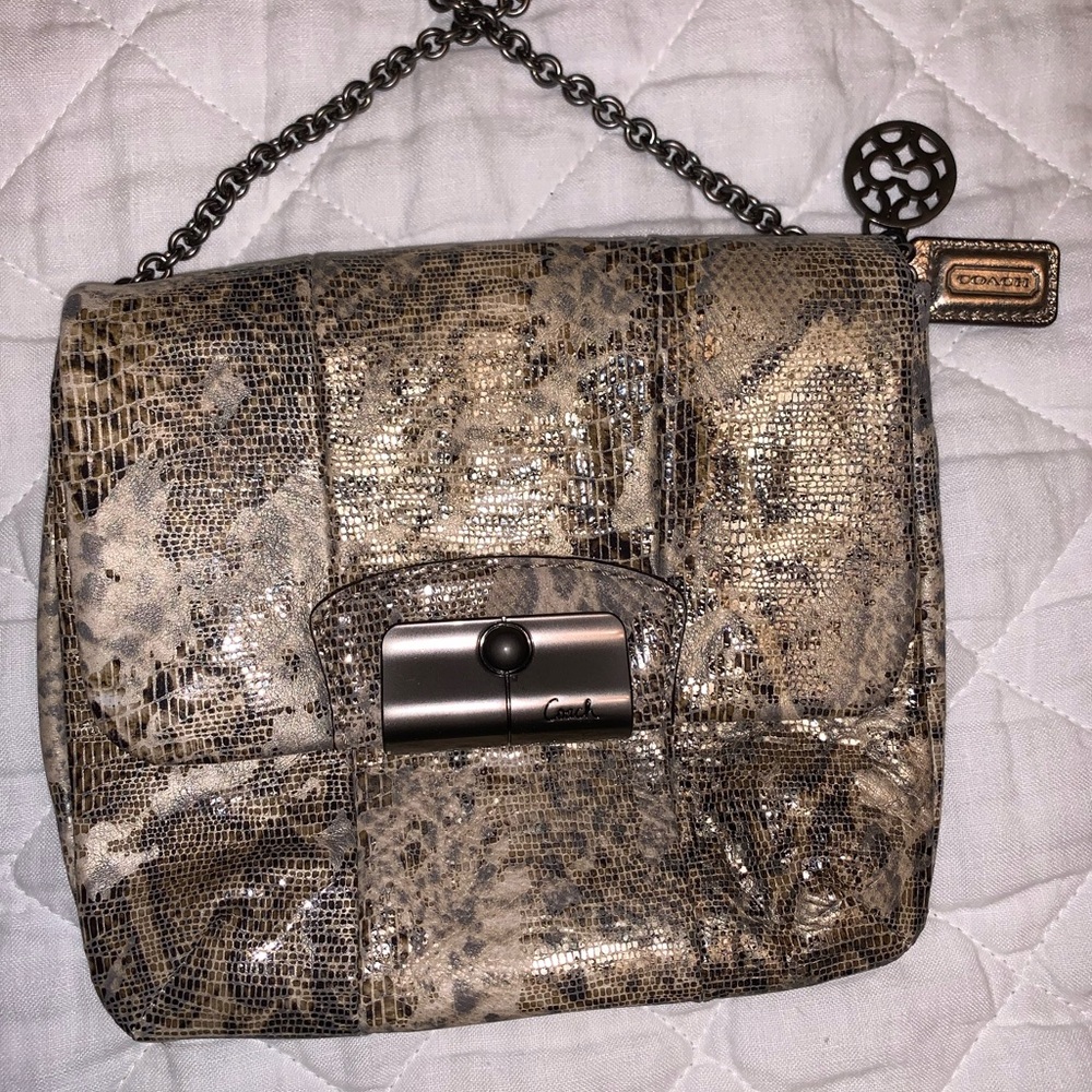 Coach Exotic Python Crossbody